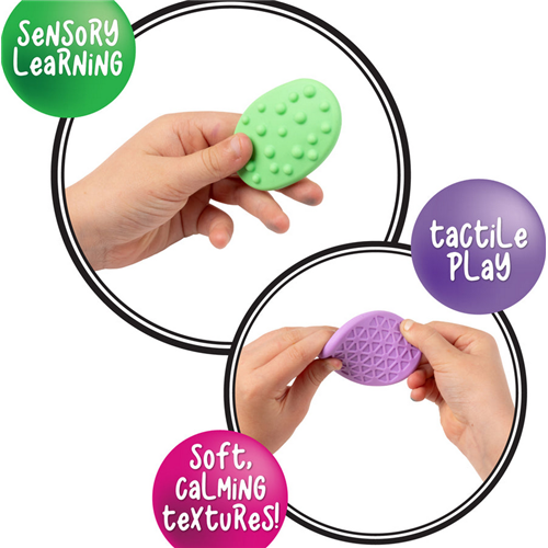 EVLSPCSS - Textured Calming Pastel Shapes n Stones  2